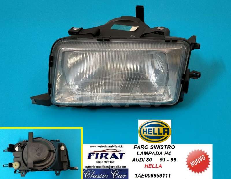 FARO AUDI 80 91 - 96 SX HELLA